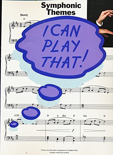 Imagen de archivo de I Can Play That: Symphonic Themes a la venta por Wonder Book