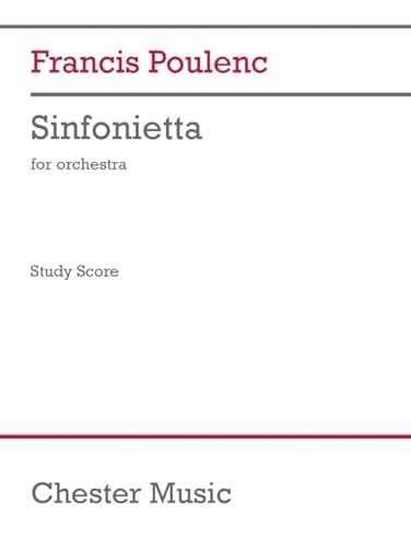 9780711935686: Francis poulenc: sinfonietta