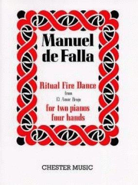 Stock image for Ritual Fire Dance from El Amor Brujo: for 2 Pianos, 4 Hands for sale by Jenson Books Inc