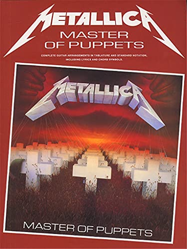 9780711938045: Metallica : master of puppets - guitar [tab], with chord symbols