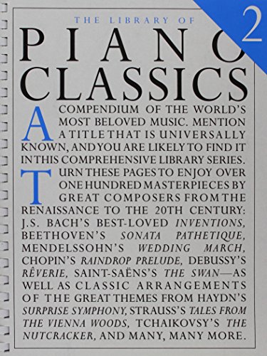 Imagen de archivo de The Library of Piano Classics (Music) (Vol 2) a la venta por Save With Sam