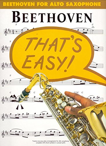 9780711940000: Beethoven for Alto Sax