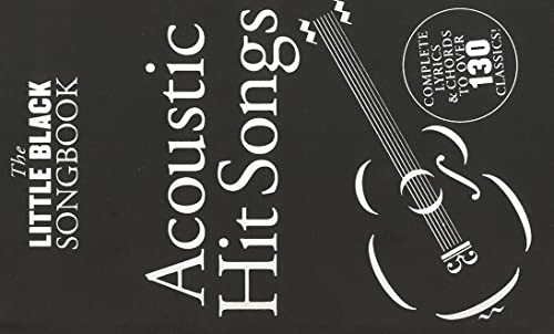 9780711942332: The Little Black Book of Songbook of Acoustic Hits [Lingua inglese]