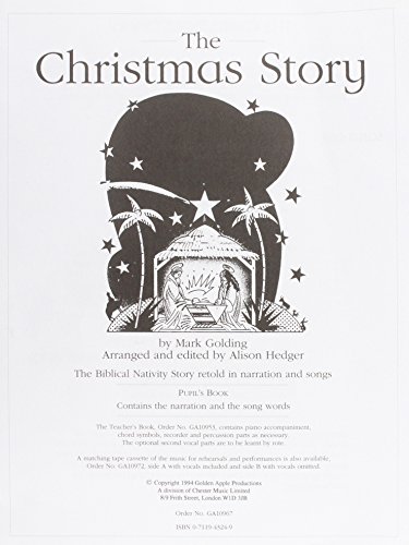 Mark Golding: The Christmas Story (Pupil's Book) (9780711943247) by Golding, Mark