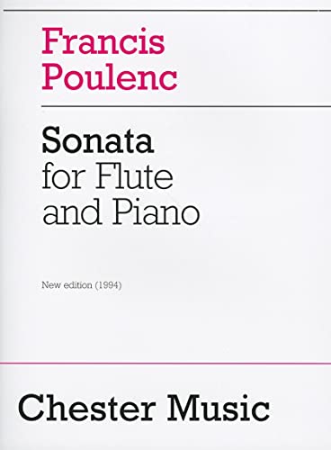 Imagen de archivo de Sonata for Flute and Piano: Revised Edition, 1994 a la venta por Jenson Books Inc