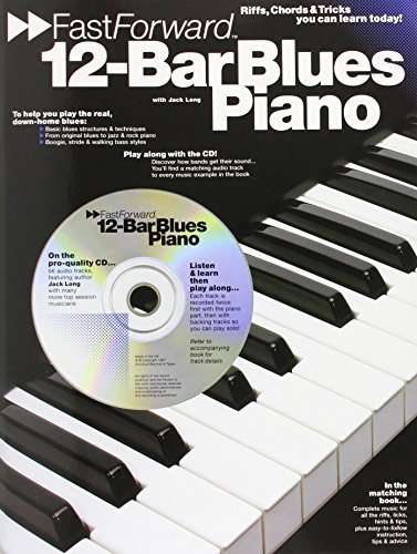 9780711945210: Fast forward: 12-bar blues piano +cd