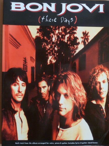 Beispielbild fr Bon Jovi: These Days (Piano Vocal Guitar) zum Verkauf von WorldofBooks