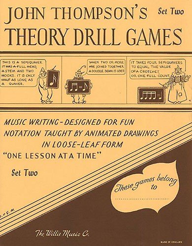 Beispielbild fr John Thompson Theory Drill Games - Set TwoKlavier : Buch zum Verkauf von Smartbuy