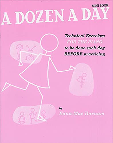 9780711960183: A dozen a day mini book (initiation - en anglais - rose): Technical Exercises