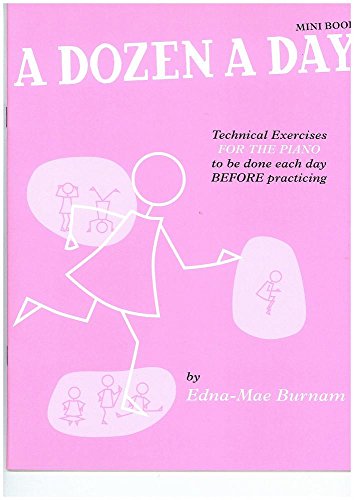 Stock image for A Dozen A Day Mini Book: Technical Exercises for the Piano to be done each day before practicing (Pink edition) for sale by WorldofBooks