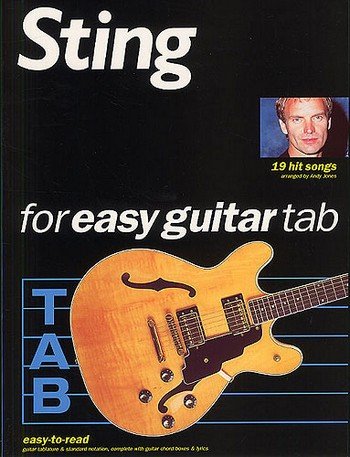 Imagen de archivo de Sting for Easy Guitar a la venta por WorldofBooks