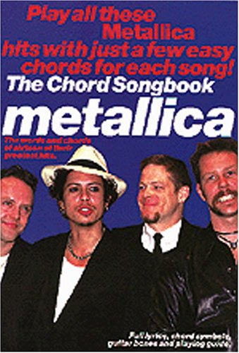 Stock image for METALLICA CHORD SONGBOOK for sale by GF Books, Inc.