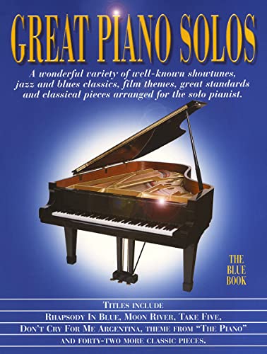 9780711973206: Great piano solos - the blue book piano: A Bumper Collection of 47 Fantastic Piano Solos