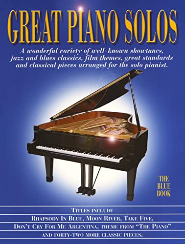 9780711973206: Great Piano Solos Blue Book: A Bumper Collection of 47 Fantastic Piano Solos