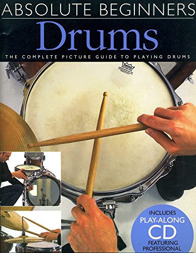 Imagen de archivo de Drums: Absolute Beginners-Music book with CD a la venta por WorldofBooks