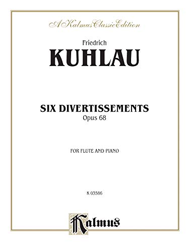 Stock image for Six Divertissements, Op. 68 (Kalmus Classic Editions) for sale by Magers and Quinn Booksellers