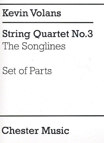 9780711976689: Kevin volans: string quartet no.3 'the songlines' (parts)