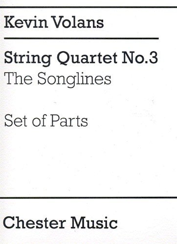 9780711976689: String Quartet No. 3: The Songlines (Set Of Parts)