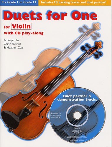 Imagen de archivo de DUETS FOR ONE VIOLIN VLN BOOK/CD a la venta por WorldofBooks