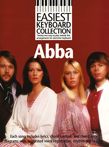Imagen de archivo de Easiest Keyboard Collection: Abba a la venta por WorldofBooks