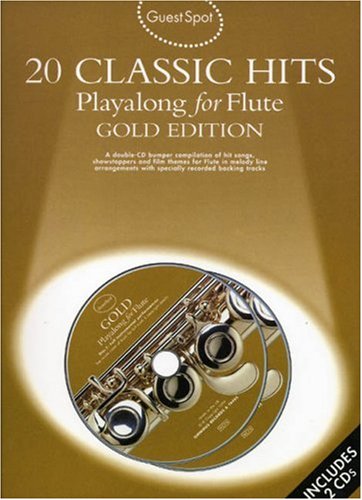 Stock image for GUEST SPOT 20 CLASSIC HITS PLAYALONG FOR FLUTE FLT BOOK/CD for sale by Reuseabook