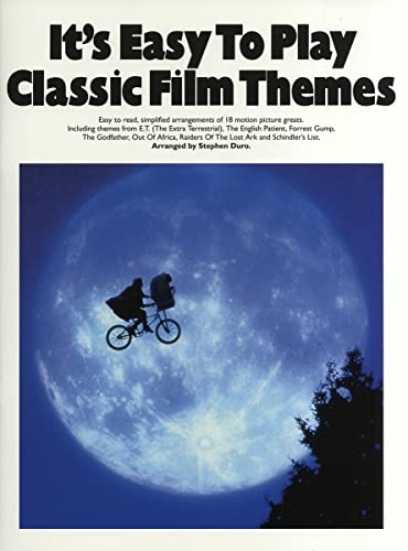 Beispielbild fr It's Easy To Play Classic Film Themes-Simple, easy to read arrangements of 18 motion picture greats-Music Book zum Verkauf von WorldofBooks