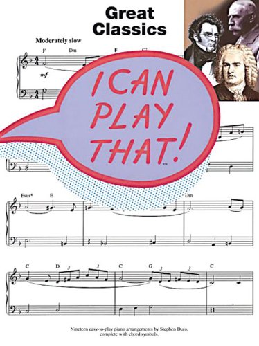 Stock image for I Can Play That! Great Classics for sale by WorldofBooks
