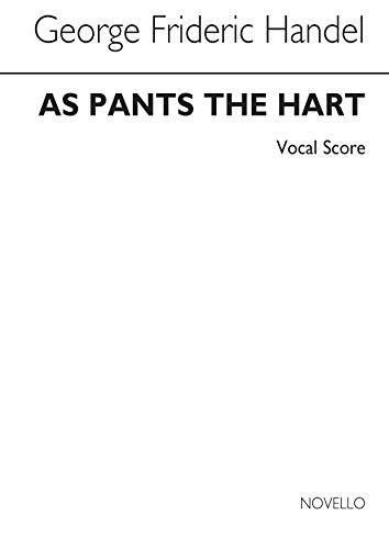 9780711984592: G.f. handel: as pants the hart chant
