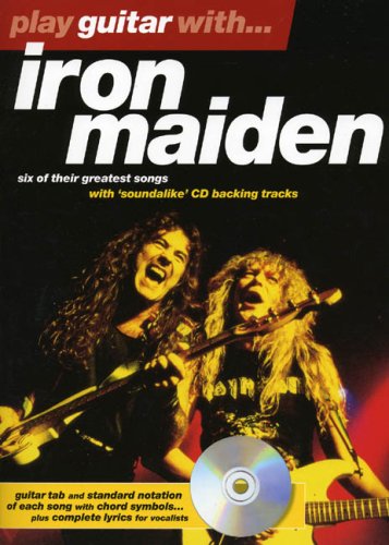 9780711984905: Iron Maiden Play Guitar With + Cd
