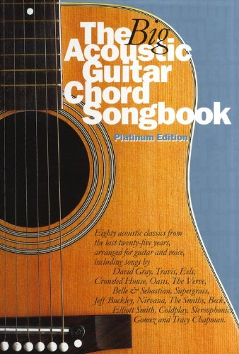 9780711986534: The big acoustic guitar chord songbook (platinum edition)