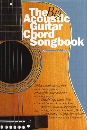 9780711986534: Big Guitar Chord Songbook : Acoustic Platinium 1