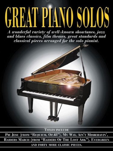 9780711988163: Great Piano Solos Black Book