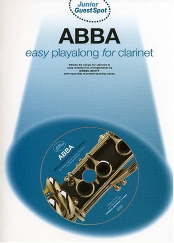 Stock image for JUNIOR GUEST SPOT ABBA EASY PLAYALONG (CLARINET) CLT BOOK/CD for sale by WorldofBooks
