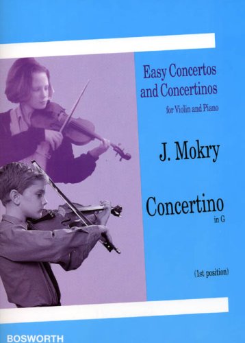 9780711991668: JIRI MOKRY: CONCERTINO IN G (VIOLIN/PIANO)