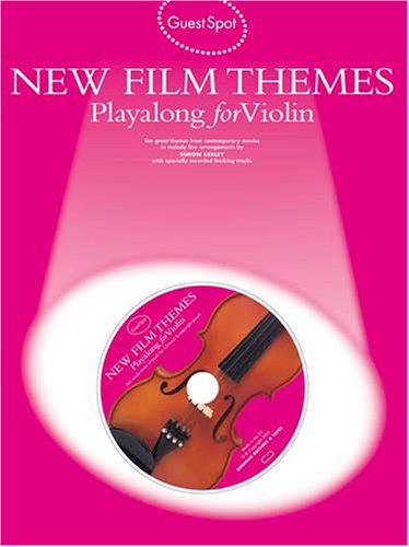 Beispielbild fr New Film Themes: Playalong for Violin (Guest Spot Series) zum Verkauf von WorldofBooks