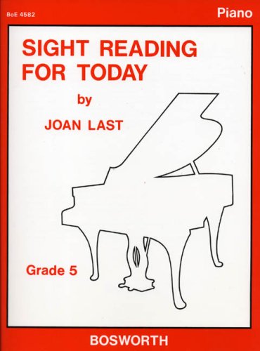 Beispielbild fr Sight Reading For Today: Piano Grade 5 zum Verkauf von WorldofBooks