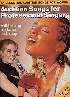 9780711995109: Audition songs for professional female singers piano, voix, guitare+cd