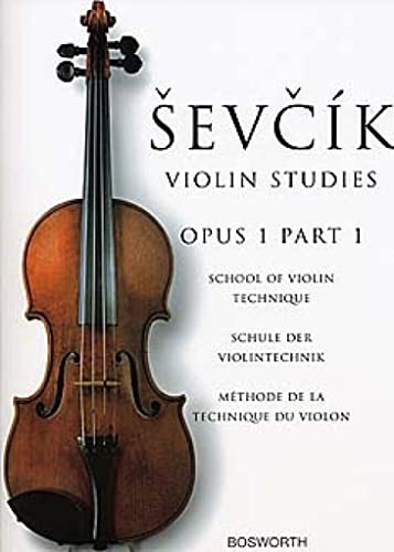 Beispielbild fr Sevcik Violin Studies - Opus 1, Part 1: School of Violin Technique zum Verkauf von Zoom Books Company