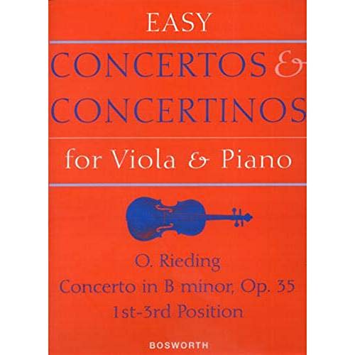 Beispielbild fr Concerto in B Minor for Viola and Piano Op. 35 : Concerto in B Minor for Viola and Piano Op.35 zum Verkauf von GreatBookPrices