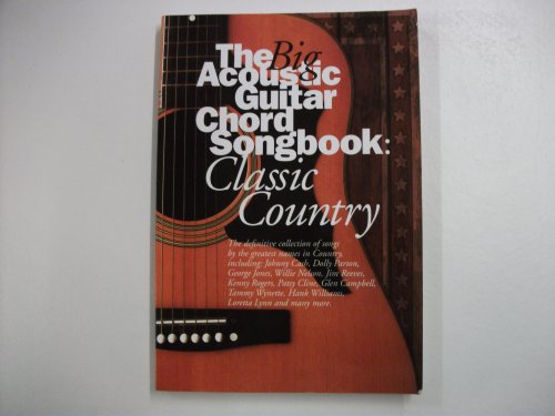 Beispielbild fr The Big Acoustic Guitar Chord Songbook zum Verkauf von Blackwell's