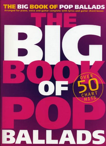 9780711995611: The Big Book Of Pop Ballads: Arranged For Piano, Voice And Guitar Complete With Lyrics And Guitar Chord Boxes