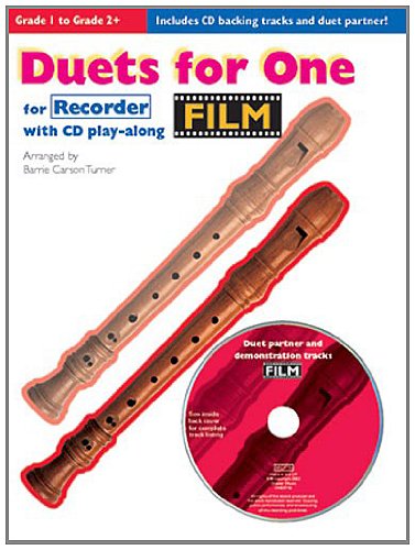 9780711997080: Film Duets For One Recorder Book/Cd