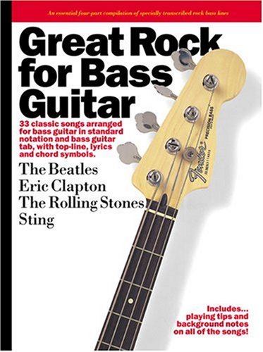 Imagen de archivo de Great Rock For Bass Guitar a la venta por Clevedon Community Bookshop Co-operative