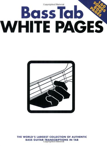 Imagen de archivo de Bass Tab White Pages (Guitar) a la venta por WorldofBooks