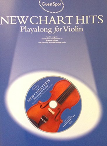 Stock image for GUEST SPOT NEW CHART TITLES PLAYALONG FOR VIOLIN VLN BOOK/CD for sale by Reuseabook