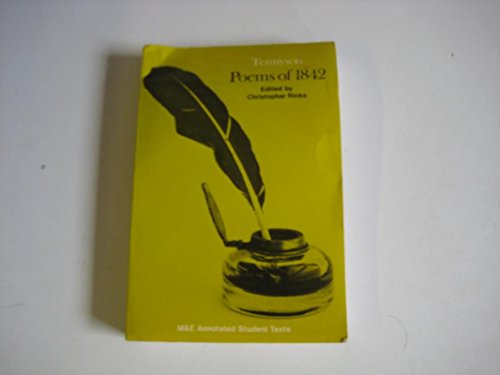 Beispielbild fr Tennyson : Poems of 1842 zum Verkauf von Better World Books Ltd
