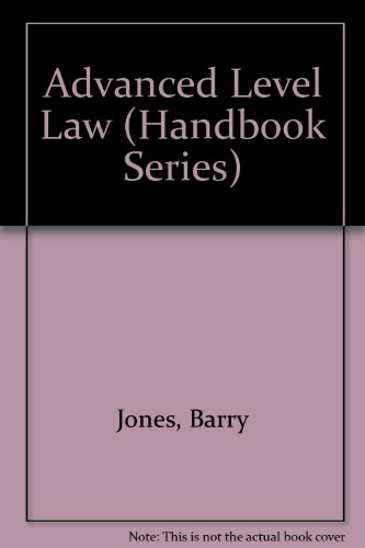 Beispielbild fr Advanced Level Law (Handbook Series) zum Verkauf von Cambridge Rare Books