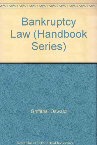 9780712102643: Bankruptcy Law (Handbook Series)
