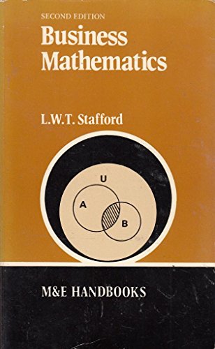 Imagen de archivo de Business Mathematics a la venta por Better World Books