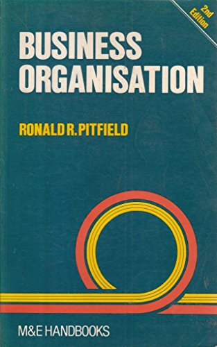 9780712102957: Business Organization (Handbook Series)